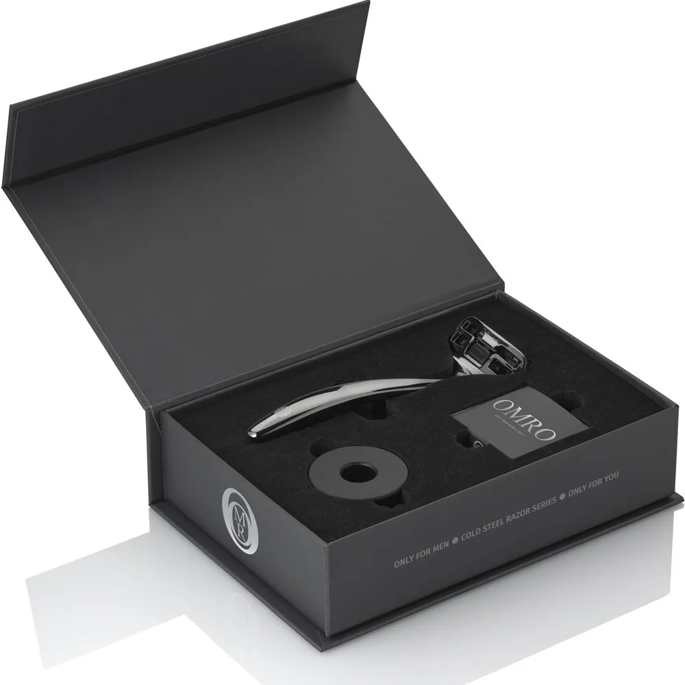 MANOX Shave Kit – Precision & Care (Cold Steel)