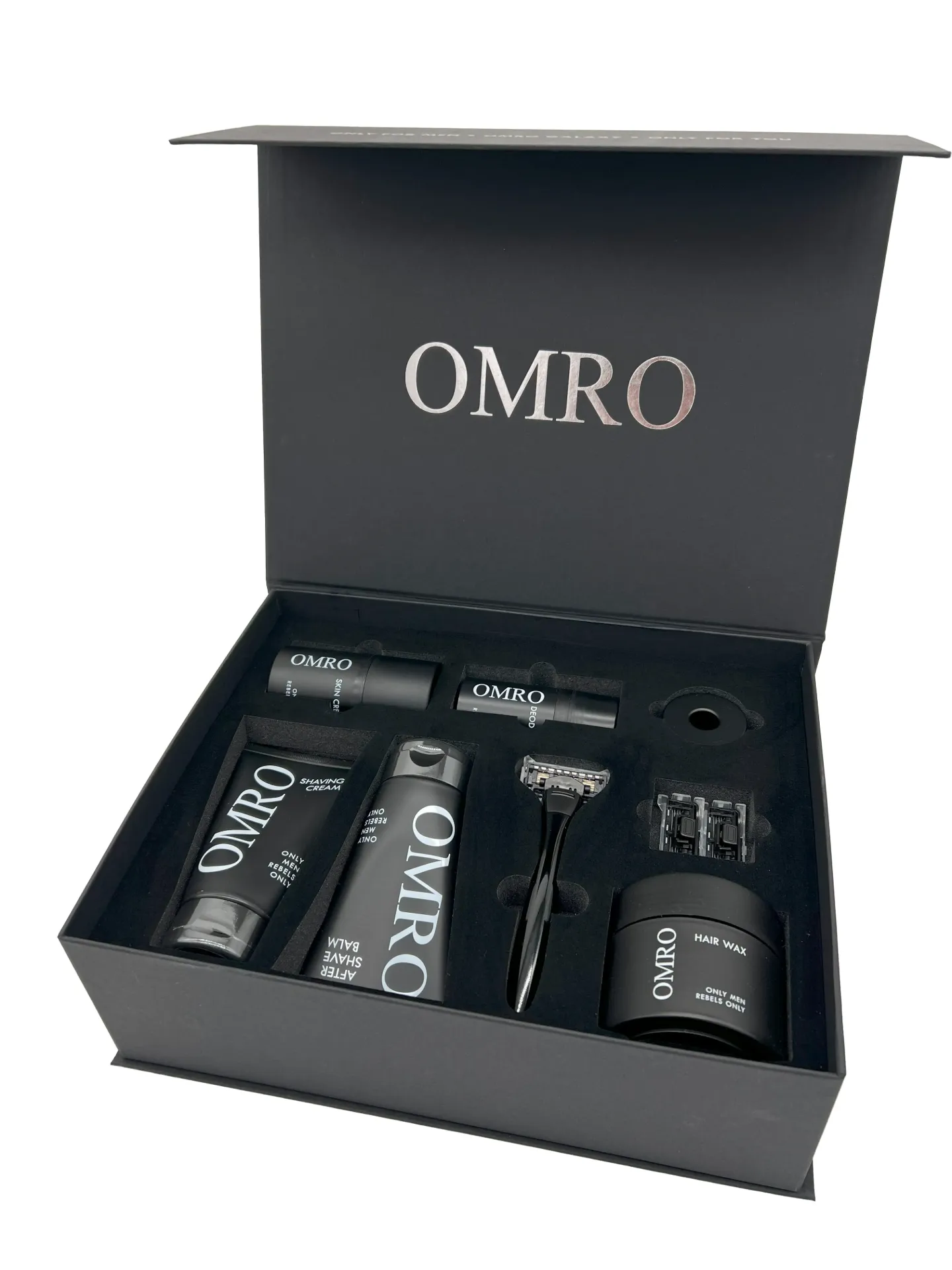 [OMRO-GALAXY-BOX-for-mens-grooming-styling-body-care-copy] Galaxy Set - Elegant